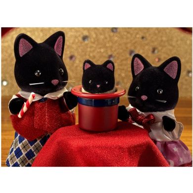 Игровой набор Семья Черных Кошек 5530