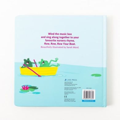 Книга зі звуковими ефектами Wind Up Music Box Book: Row, Row, Row Your Boat 9780655216605