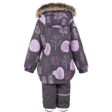 Комплект для дівчинки (куртка та напівкомбінезон)104 Фіолетовий LENNE 21320C/3811/104