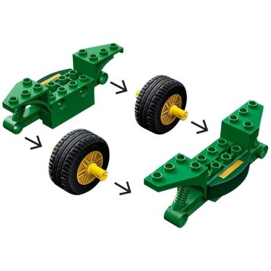 Конструктор LEGO Ninjago Дорожный мотоцикл ниндзя Ллойда 64 деталей 71788