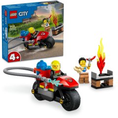 Конструктор Пожежний рятувальний мотоцикл LEGO City 60410
