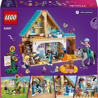 Конструктор Ветеринарна клініка для коней і домашніх улюбленців LEGO Friends 42651