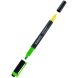 Маркер Axent Highlighter Dual 2534-04-A, 2-4 мм, клиноподібний, зелений+жовтий 2534-04-A