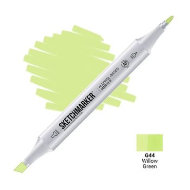 Маркер спиртовой двухсторонний Sketchmarker, Ива зеленая SM-G44