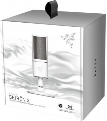 Мікрофон Razer Seiren X Mercury Edition RZ19-02290400-R3M1