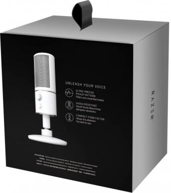 Мікрофон Razer Seiren X Mercury Edition RZ19-02290400-R3M1