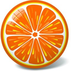 М'яч Апельсин Star 23 см 11/2944