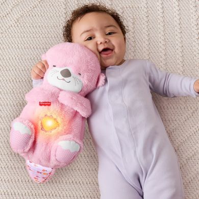 Мʼяка іграшка Казкові сни рожевого видреняти Fisher-Price Fisher-Price JLJ33