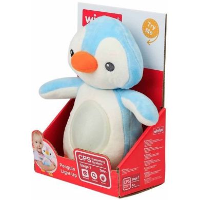 М&rsquo;яка іграшка-світильник WinFun ВінФан Пінгвін 0160-NL