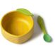 Набір дитячого посуду: миска та ложка &laquo;Лимон&raquo;, Oli&Carol W-BOWL-LEMON