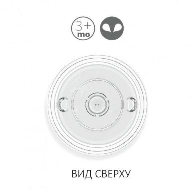 Набор сменных сосок на бутылочку Comotomo (средний поток, 3-6 мес) Comotomo NT2-EN