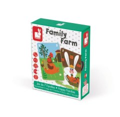 Настільна гра Janod Happy Families Ферма J02756 3700217327569