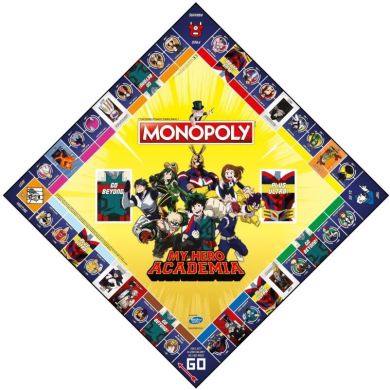 Настільна гра MY HERO ACADEMIA Monopoly (Моя геройська академія) WM00826-EN3-6