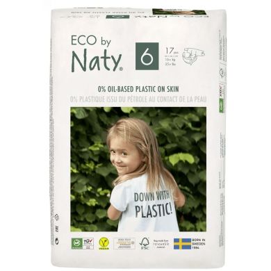 Органічні одноразові підгузки Eco by Naty 17 шт 178419 7330933178419, 17
