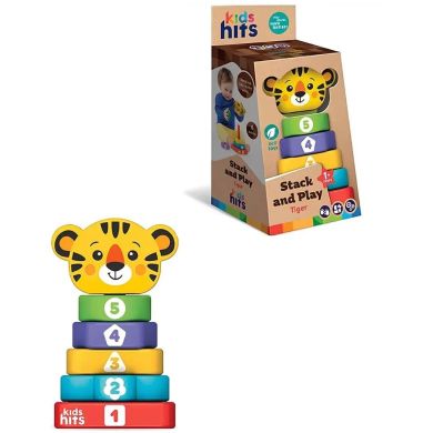 Пірамідка дерев'яна Kids Hits Тигреня KH20/014