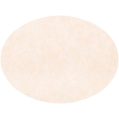 Плейсмат під тарілку TROJA овальна, 33&times;45 см, кремова Tiseco ZZ0490CREAM