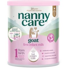Початкова молочна суміш Nannycare 1 на основі козиного молока для немовлят від 0 до 6 місяців 800 г 5022817000481