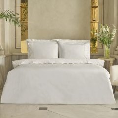 Постільна білизна Karaca Home Carmello, білий (простирадло 240x260, підковдра 200x220, 2 наволочки 50x70) 1000239908001