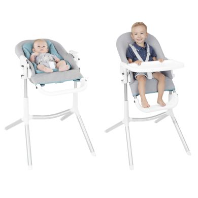 Стільчик для годування дитини Slick 0-4 роки, BabyMoov A010403, Сірий