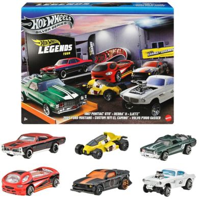Тематичний набір машинок Legends Hot Wheels JBY78