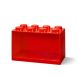 Декоративная полка для хранения книг Х8-красная Lego 41151730