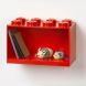 Декоративная полка для хранения книг Х8-красная Lego 41151730