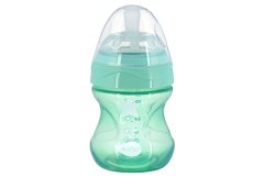 Детская Антиколиковая бутылочка Nuvita Mimic Cool 150 мл зеленая NV6012, Зелёный