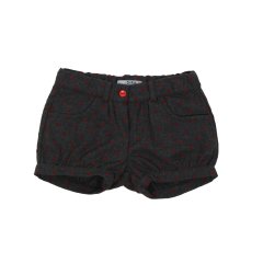 Шорти дитячі Dr. Kid в червоний горох з бантами 18M DK390/OI20
