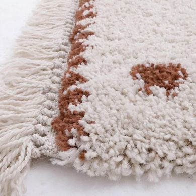 Дитячий килимок Nattiot Wooly бежевий 100х150 см 1047452568