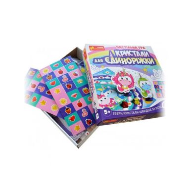 Игра настольная Ранок Кристаллы для Единорожки 341786