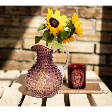 Графін для напоїв 2000 мл Hobnail, Underlay Violet KLIMCHI 16184/2000-327/27