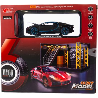 Іграшка автомобіль BUGATTI CHIRON; 1:32 MY66-M5273X