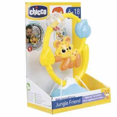Игрушка-погремушка к стульчику для кормления 2 в 1 Тропический друг Chicco 11820.00