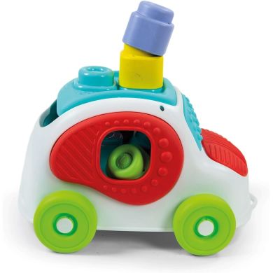 Игрушка-машинка с конструктором Clementoni Sensory Car, серия Soft Clemmy, 8 деталей 17315