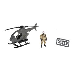 Игровой набор Chap mei Солдаты Патрульный вертолет 545006