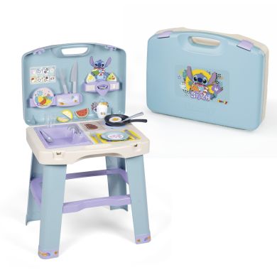 Игровой набор Дисней Стич. Умная кухня, в кейсе, 43x35x76 см, 3+ Smoby 7600311909