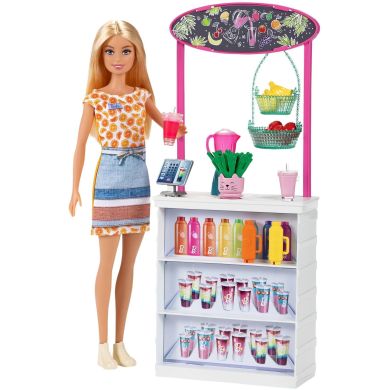Ігровий набір Фреш бар Barbie Барбі GRN75