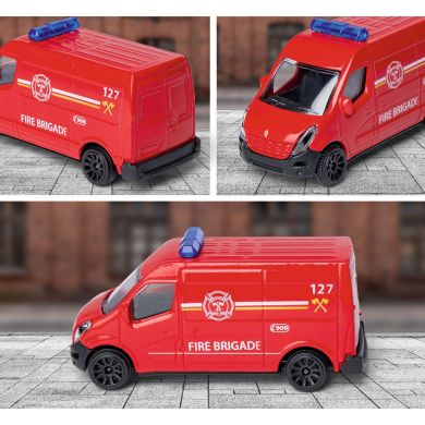 Игровой набор Креатикс. Пожарная станция, 1 машинка, 51 х 25 х 22 см, 5+ MAJORETTE 2050038