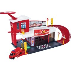 Игровой набор Креатикс. Пожарная станция, 1 машинка, 51 х 25 х 22 см, 5+ MAJORETTE 2050038