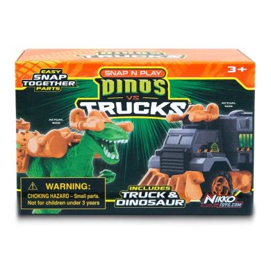 Игровой набор Road Rippers машинка и зеленый динозавр 20075