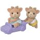 Ігровий Набір Sylvanian Families Північні оленята-двійнята на машинці 5693