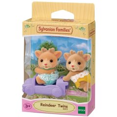 Ігровий Набір Sylvanian Families Північні оленята-двійнята на машинці 5693