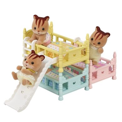Игровой набор Трехэтажная кровать с горкой 5741
