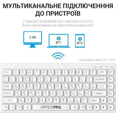Клавіатура бездротова OfficePro SK955W SK955W