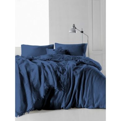 Комплект постельного белья Muslin SoundSleep Dark Blue Sound sleep 93334754