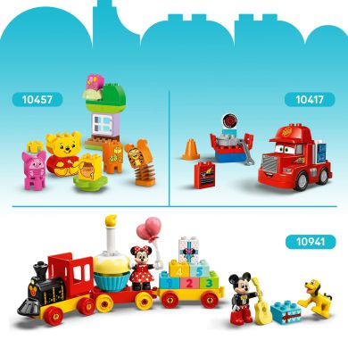 Конструктор Микки Маус: Клубный дом и автомобиль LEGO DUPLO 10454