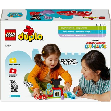 Конструктор Микки Маус: Клубный дом и автомобиль LEGO DUPLO 10454