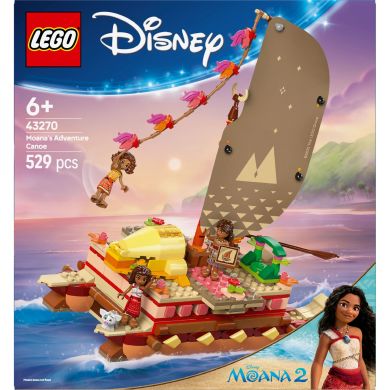 Конструктор Приключенческое каноэ Ваяны LEGO Disney Princess 43270