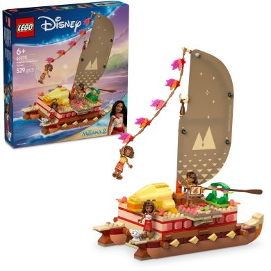 Конструктор Приключенческое каноэ Ваяны LEGO Disney Princess 43270