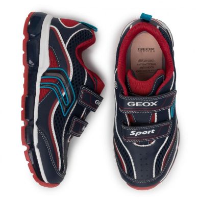 Кросівки на хлопчика Geox Android з підсвіткою р.28 J0244C-014BU-C0735